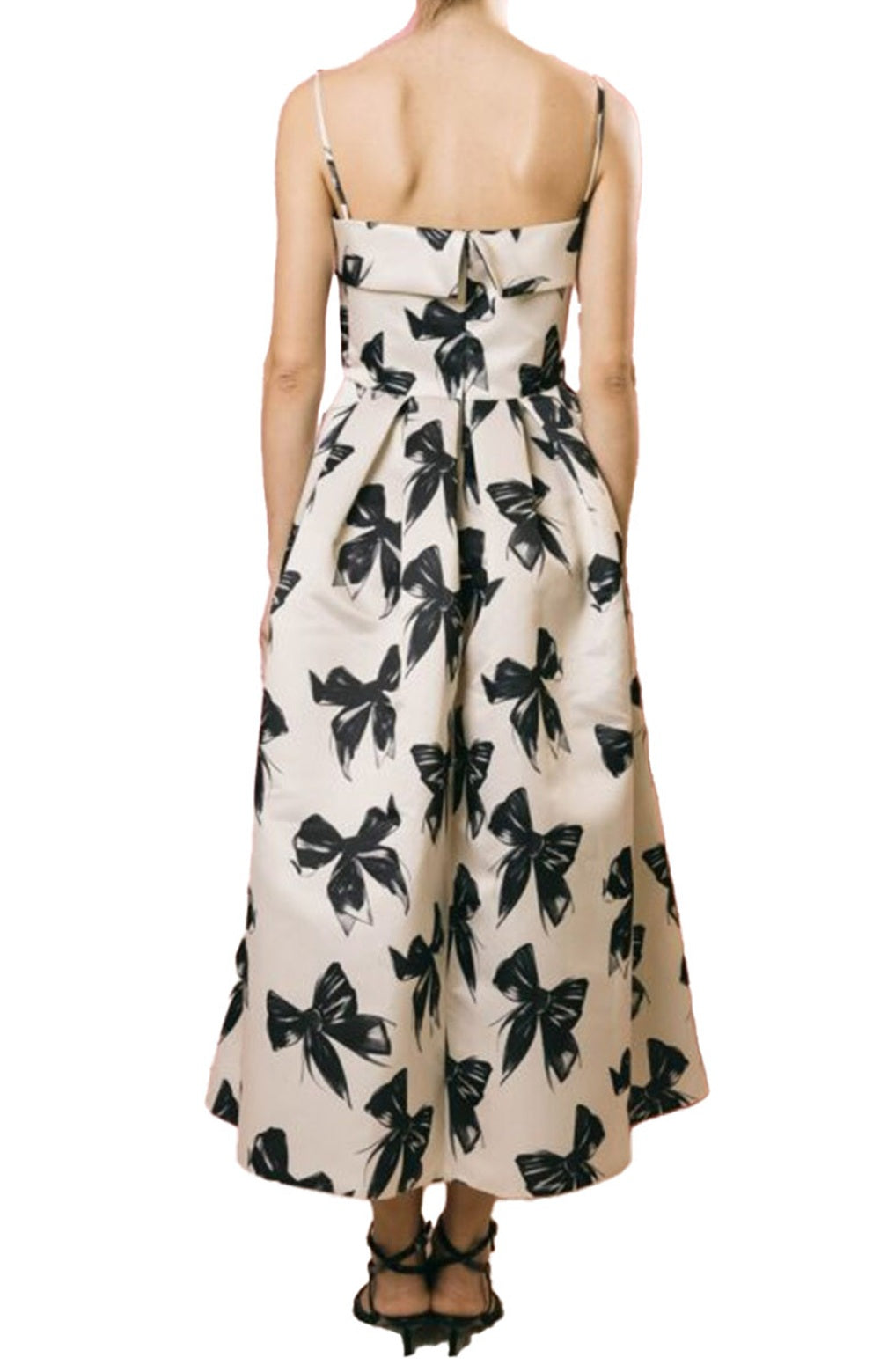 GIADA CURTI Abito Giada Curti donna A400D01 nero beige A400 D01