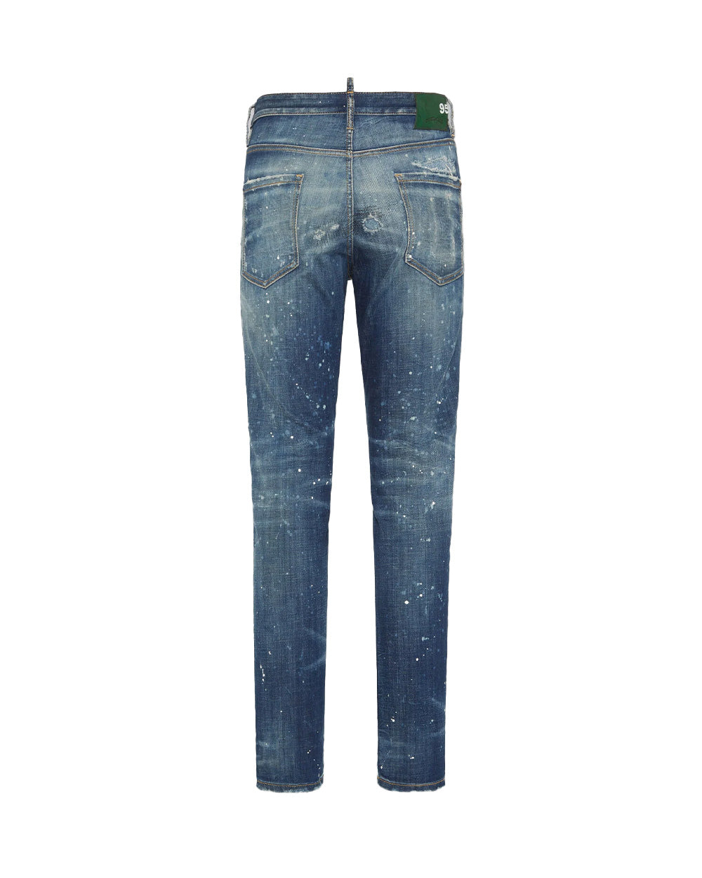 DSQUARED2 Jeans DSQUARED2 uomo S74LB1722D30010 Blu denim cotone stretch lavaggio medio slim S74LB1722D30010 470