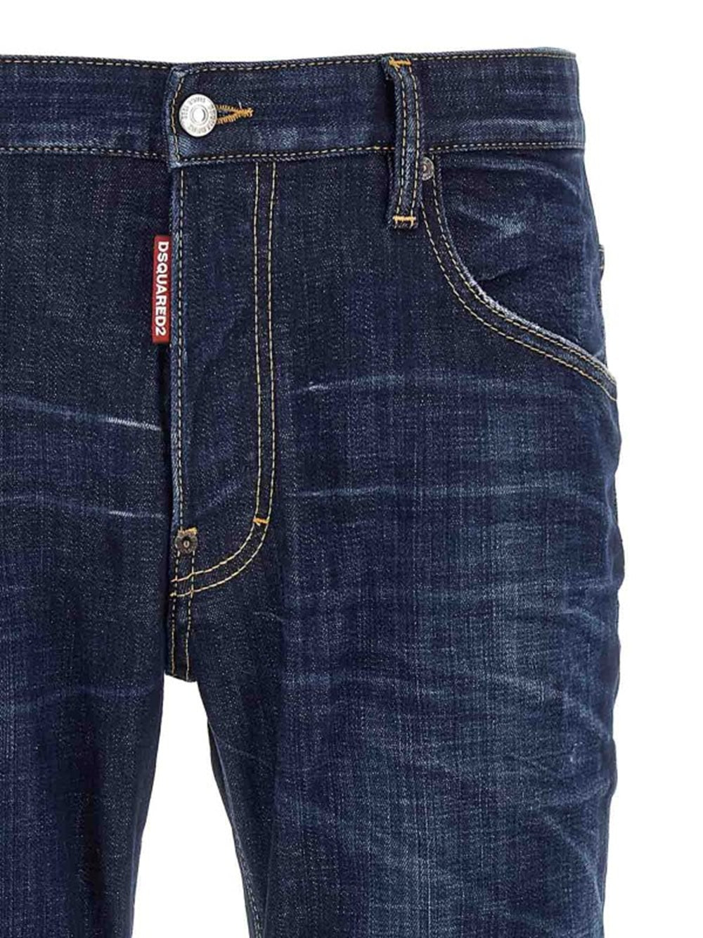 DSQUARED2 Jeans Dsquared2 uomo S74LB1737D30010470 Blu scuro slim fit S74LB1737D30010 470