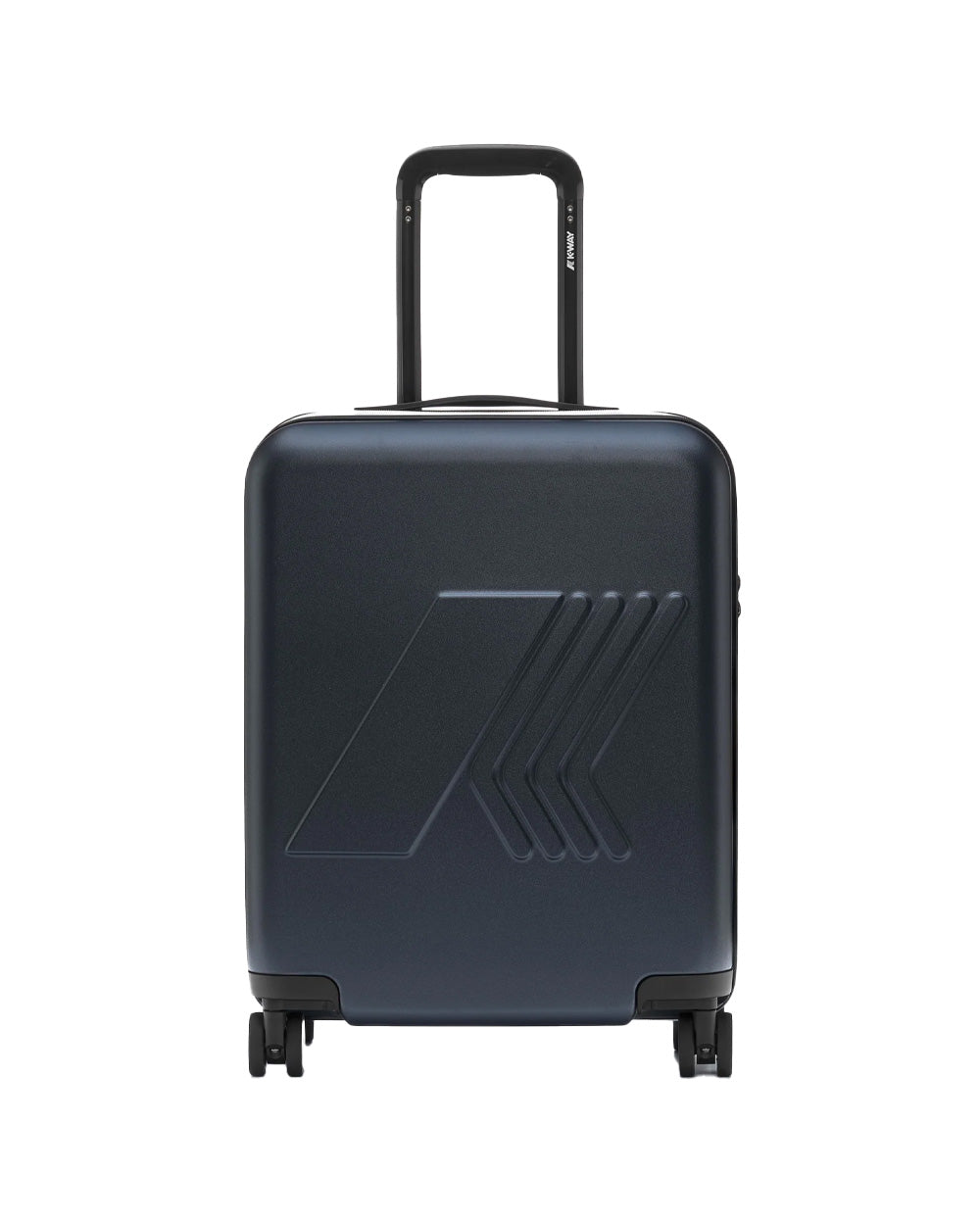 K-WAY Trolley K-WAY uomo EUDOXIE K81372W Blu logo all over tasca quattro ruote K81372W K89