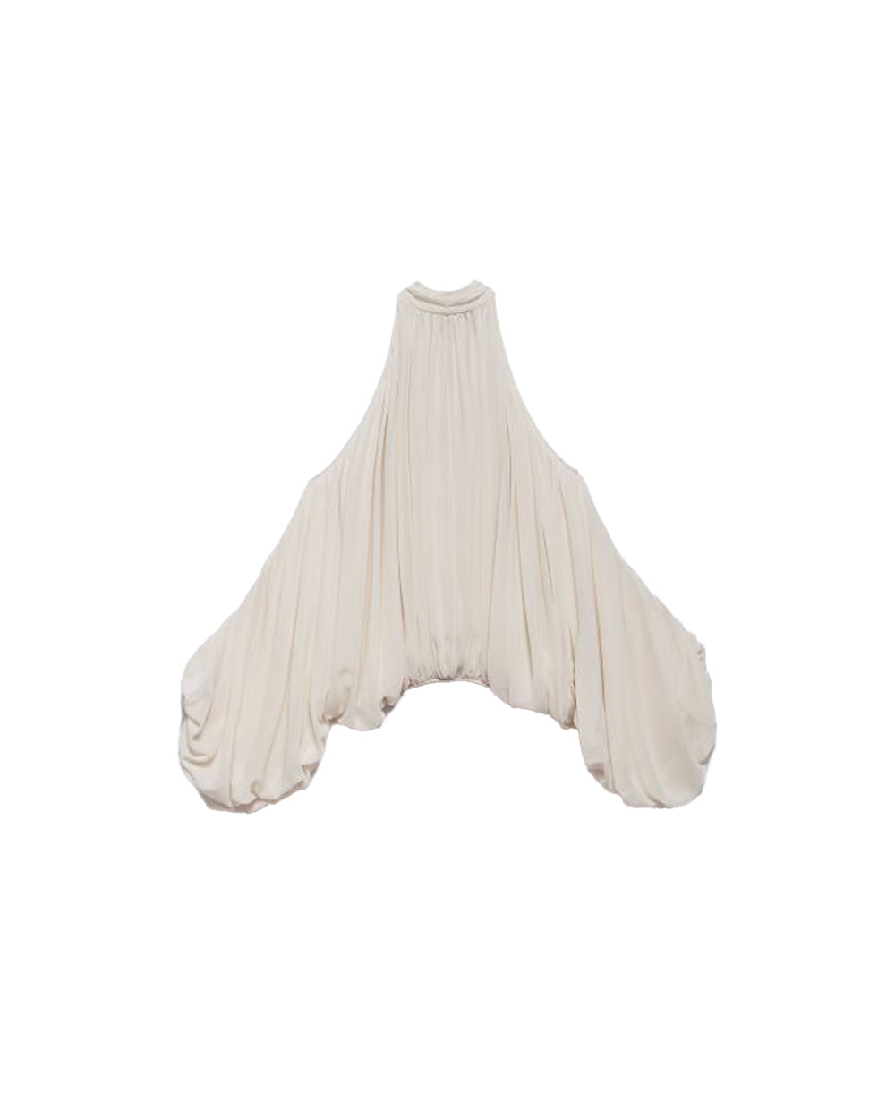 ANIYE BY Camicia ANIYE BY TEODORA donna 185018 Panna balloon fiocco bottoni spalle scoperte 185018 02477