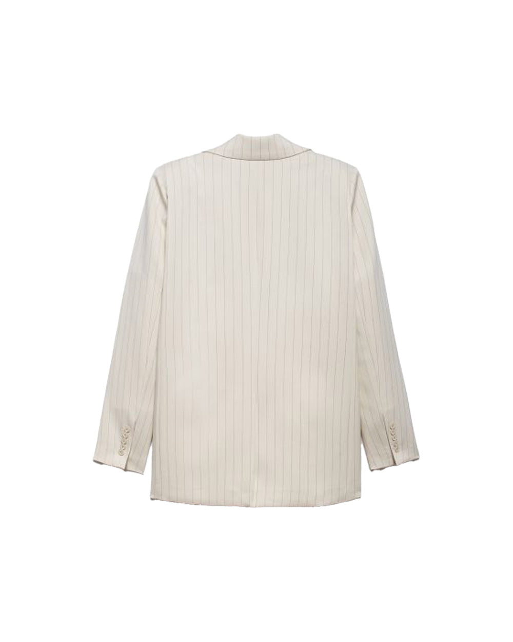 ANIYE BY Blazer ANIYE BY IRINA donna 185106 Panna gessato oversize revers spacco 185106 02485