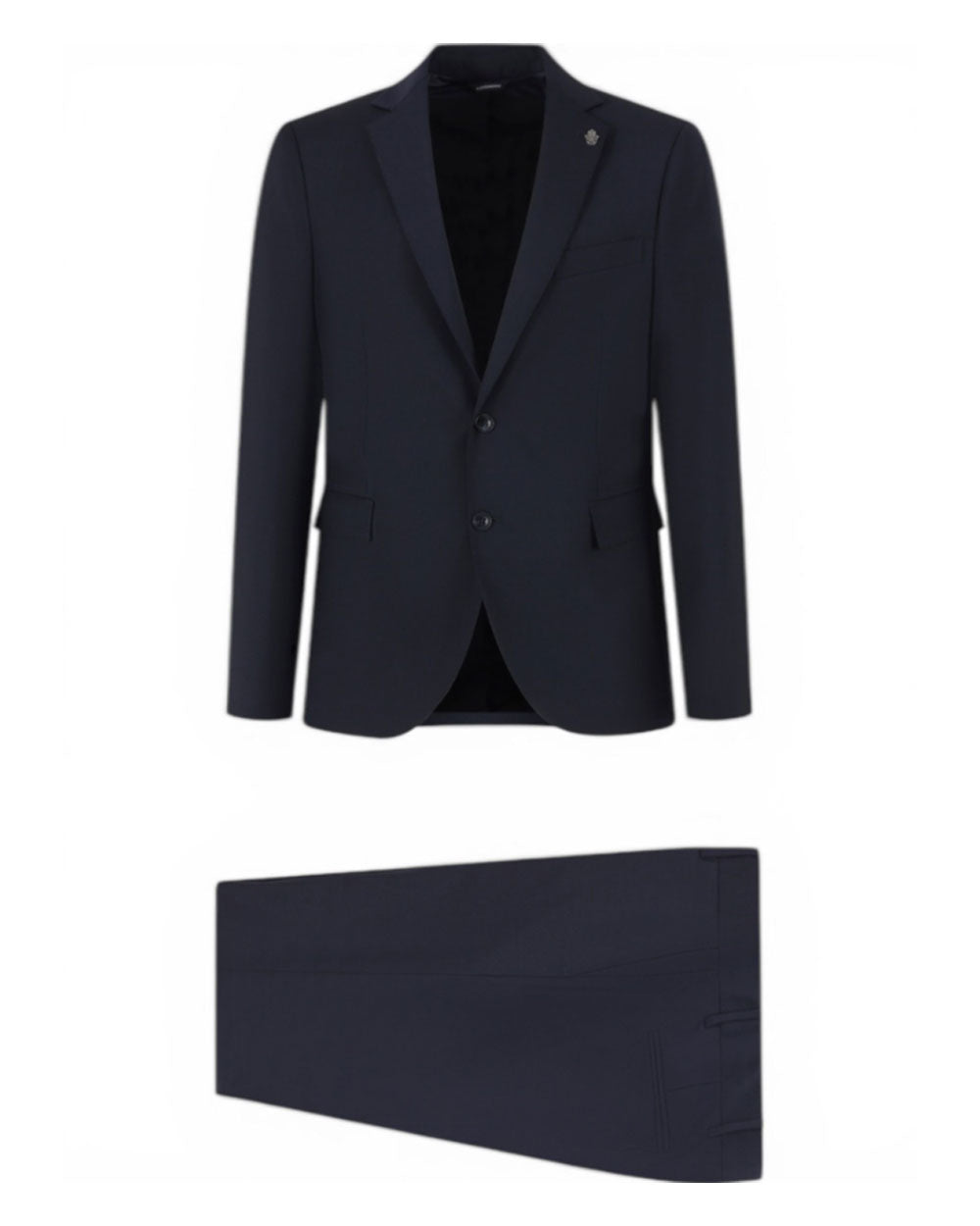 DANIELE ALESSANDRINI Abito Daniele Alessandrini uomo DUAM002PL072 blu monopetto <BR/> DUAM002PL072 7000