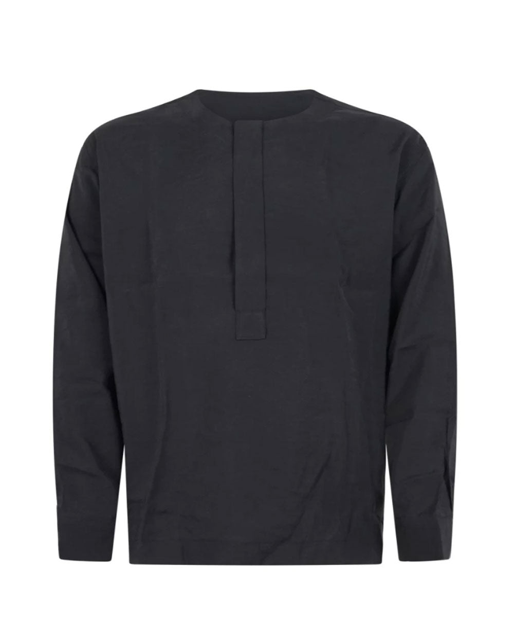DANIELE ALESSANDRINI Camicia Daniele Alessandrini uomo DUCL0030MD0007 nera DUCL0030MD0007 9000