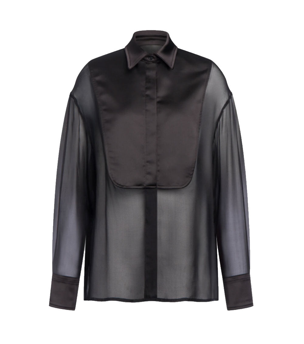 DONDUP Camicia Dondup donna DC464SF0105D nera DC464SF0105D 999