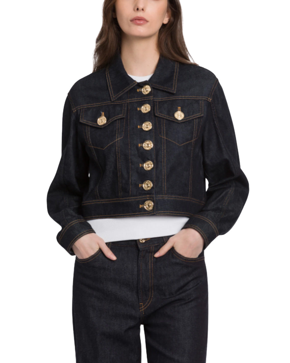 DONDUP Giubbino DONDUP donna DJ755DFH331D Denim DJ755DFH331D 800