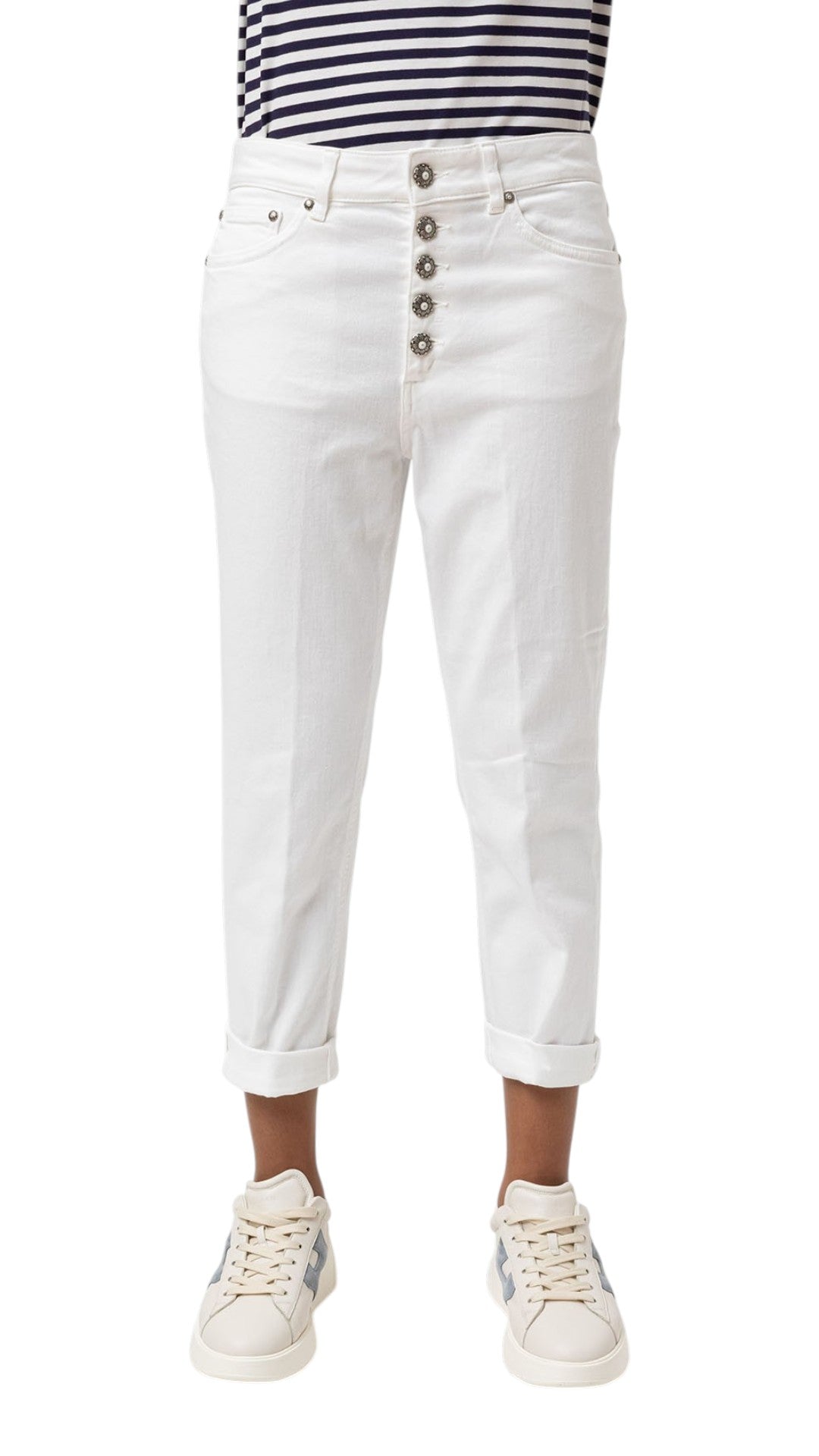 DONDUP Jeans DONDUP donna DP268B BS0030D 000 Bianco DP268BBS003D 000