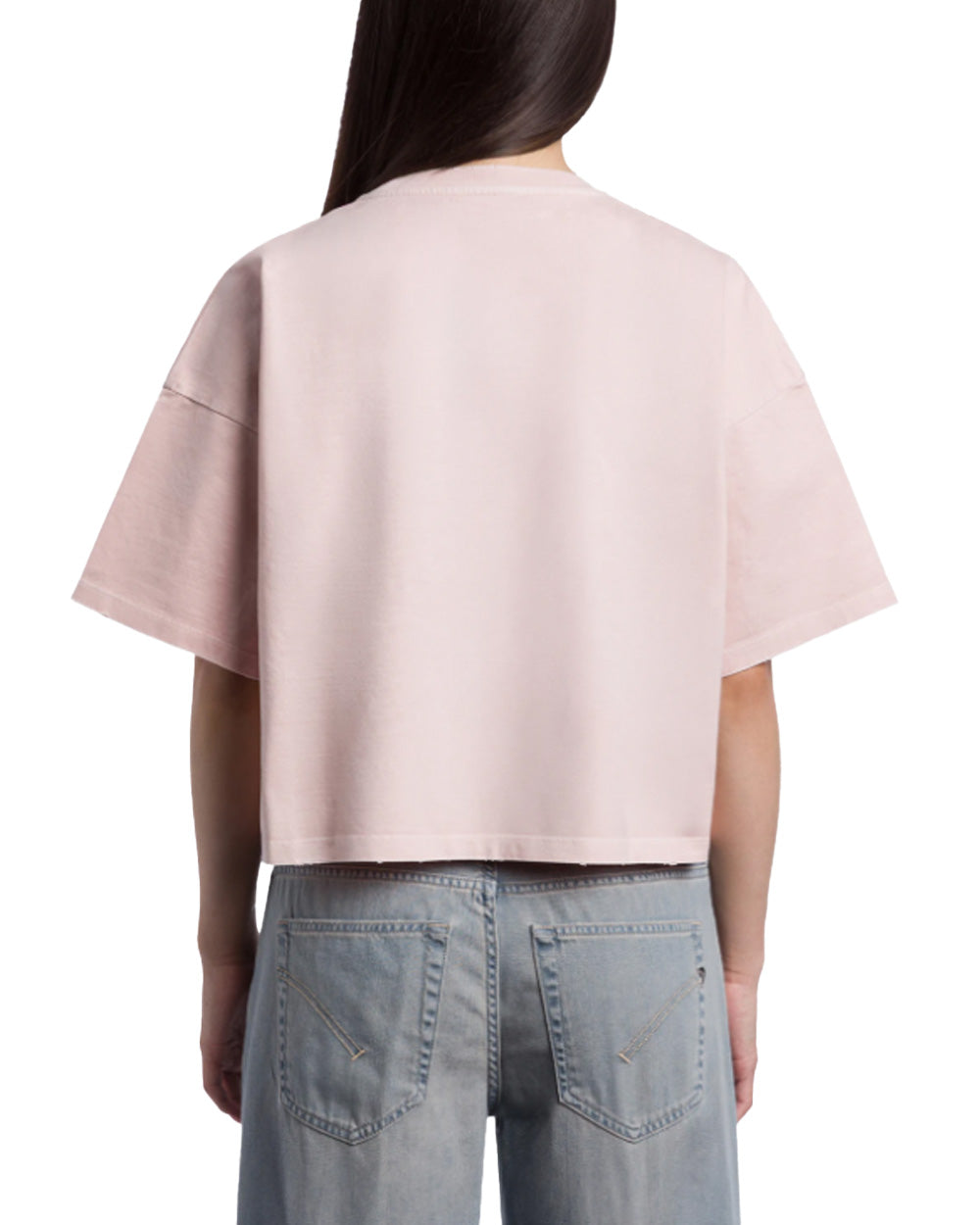 DONDUP T-shirt DONDUP donna DS077JF0352R Rosa DS077JF0352R 511