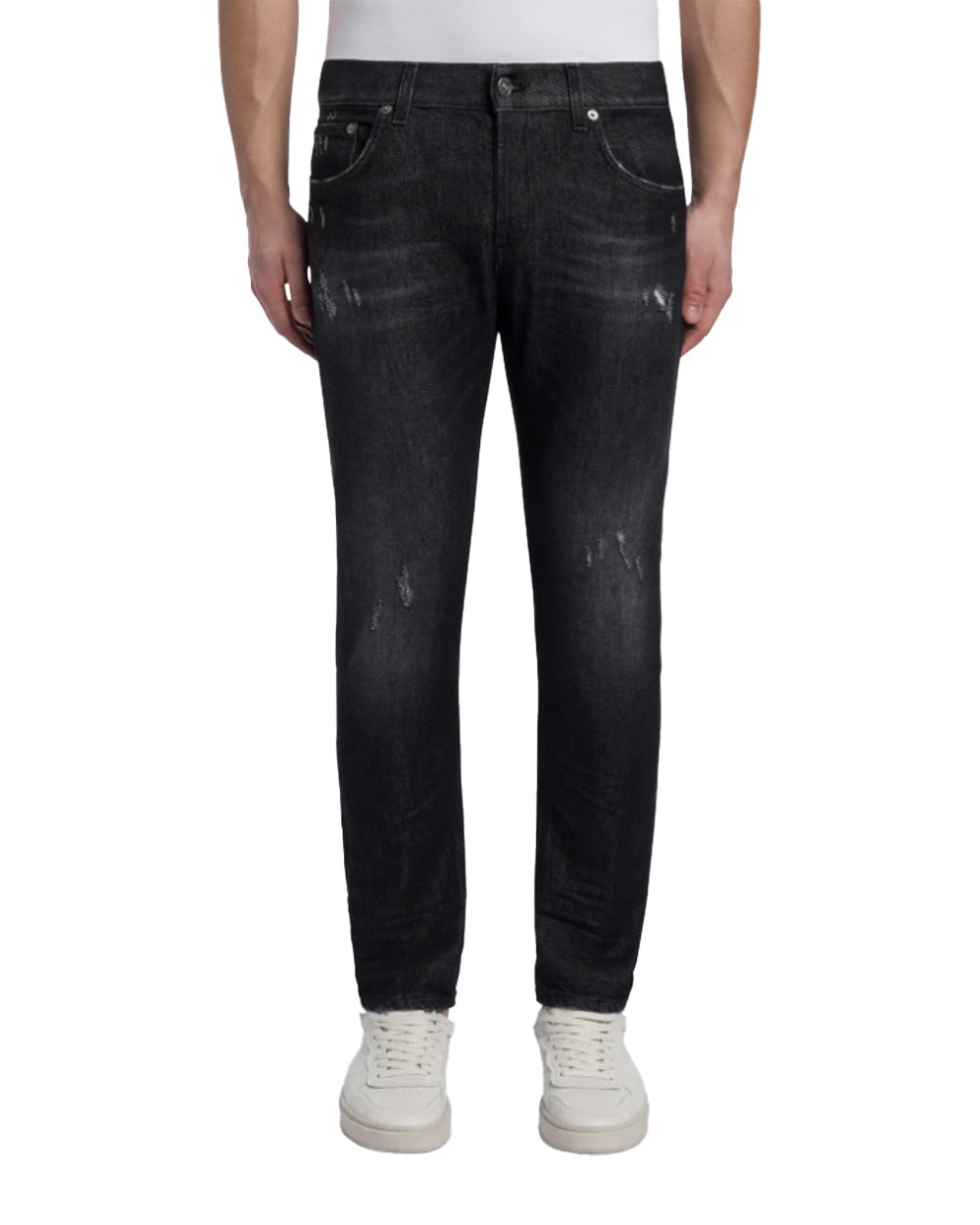 DONDUP Jeans DONDUP uomo MIUS UP168DSE377UMD8 Nero UP168DSE377UMD8 999
