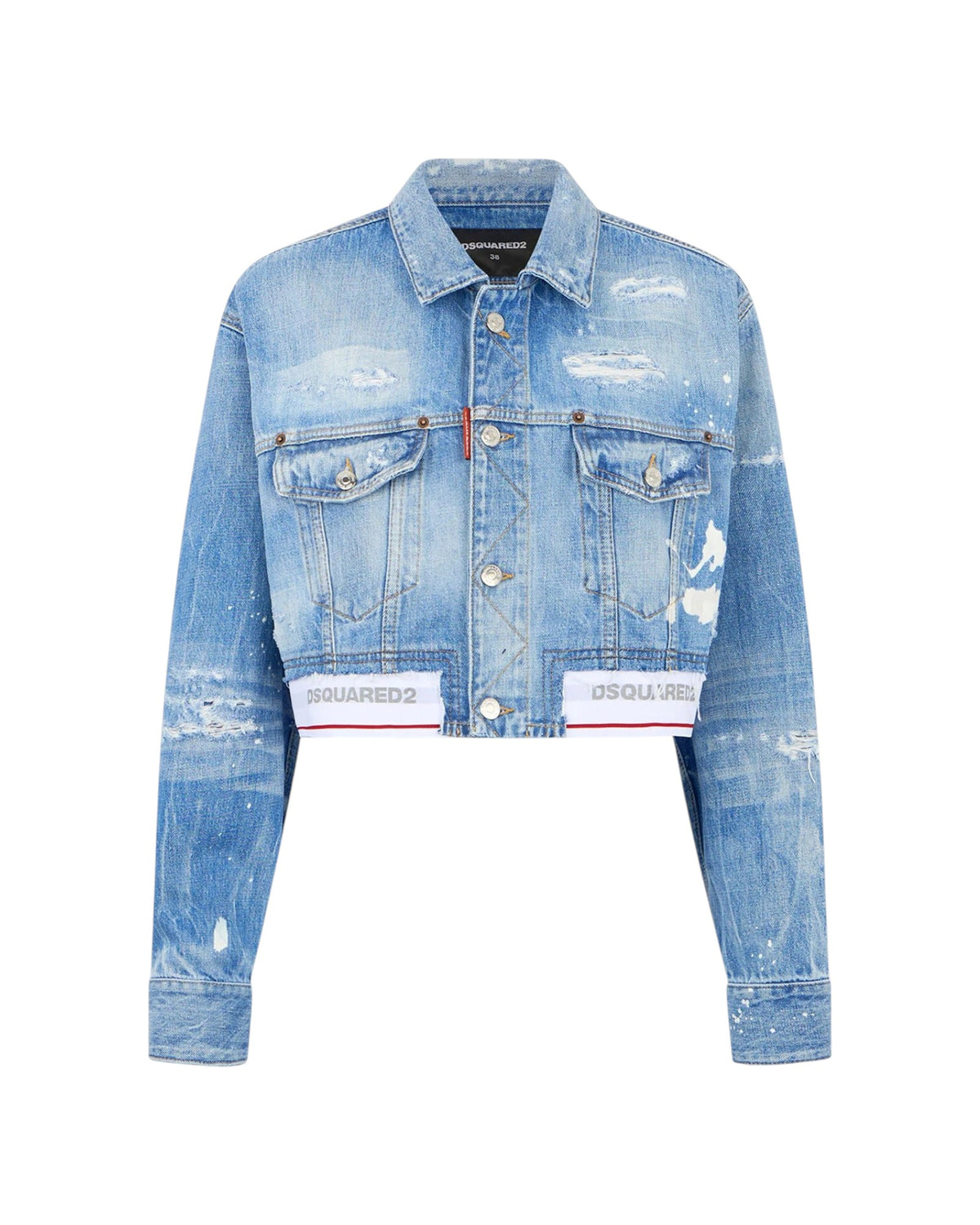 DSQUARED2 Giubbino DSQUARED2 donna S72AM1132 D30038 470 Denim chiaro S72AM1132D30038 470