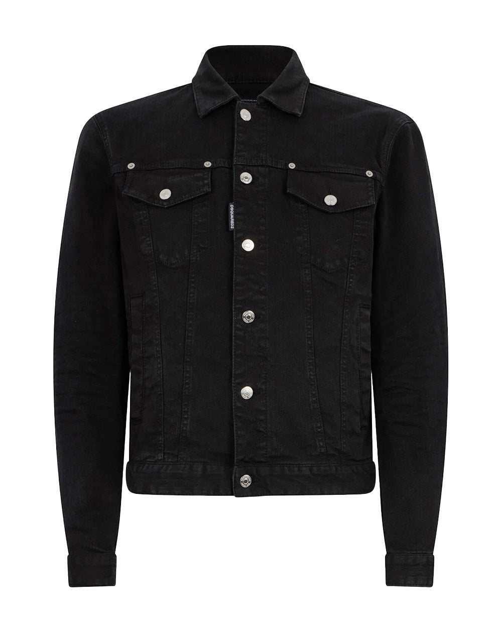 DSQUARED2 Giubbino DSQUARED2 uomo S74AM1673S39781 Nero cotone collo a camicia taschini tasche S74AM1673S39781 900