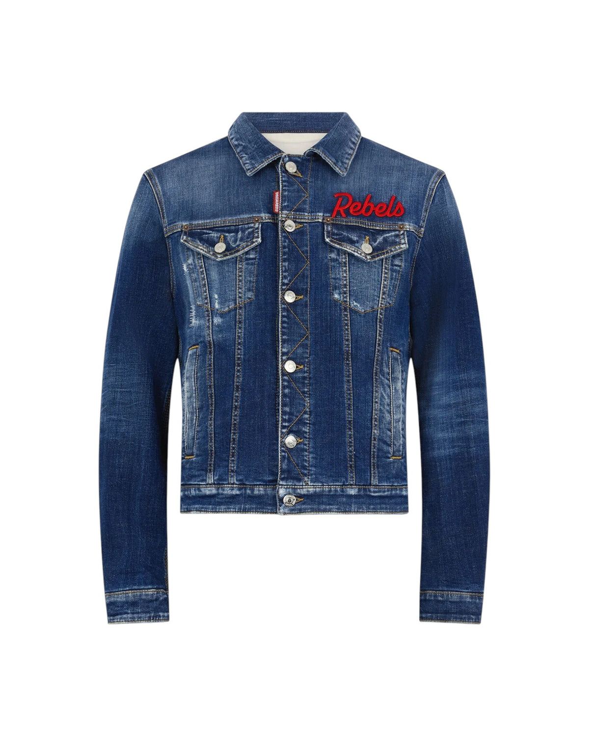 DSQUARED2 Giubbino DSQUARED2 uomo S74AM1694 S30664 470 Blu Denim S74AM1694S30664 470