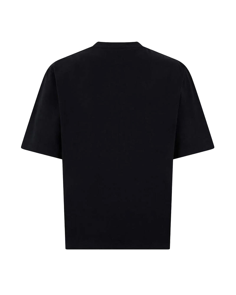 DSQUARED2 T-shirt DSQUARED2 uomo Loose Fit S74GD1525D20106 Nera cotone girocollo logo ricamato S74GD1525D20106 900