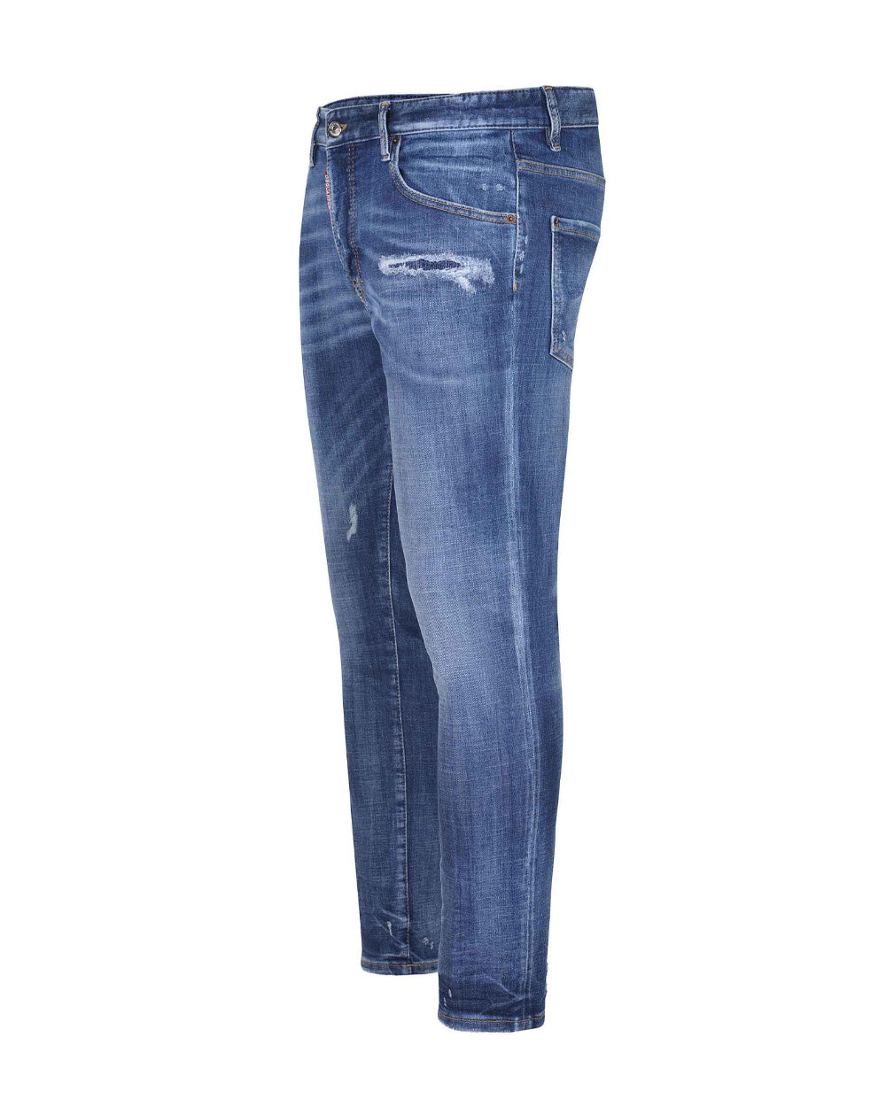 DSQUARED2 Jeans DSQUARED2 uomo S74LB1927S30872 Blu slim fit bottoni stone wash S74LB1927S30872 470