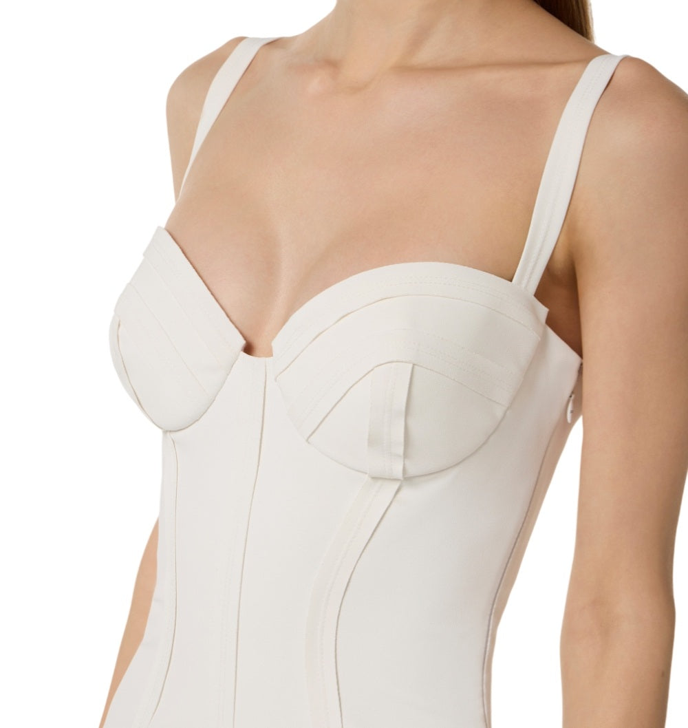 ELISABETTA FRANCHI Abito Elisabetta Franchi donna AB91861E2360 The Club Avorio<BR/> AB91861E2 360