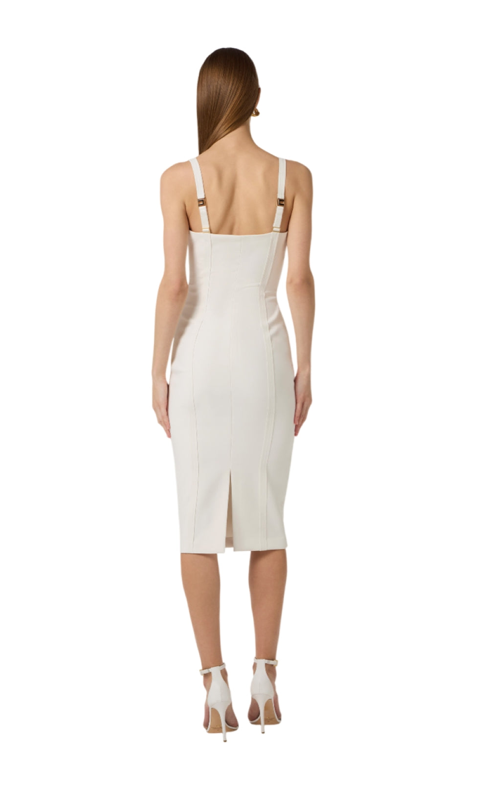 ELISABETTA FRANCHI Abito Elisabetta Franchi donna AB91861E2360 The Club Avorio<BR/> AB91861E2 360