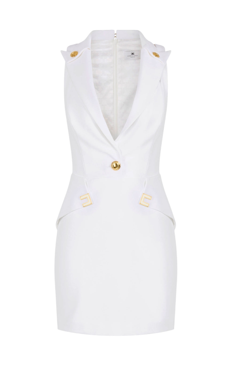 ELISABETTA FRANCHI Abito Elisabetta Franchi donna AB92461E2360 The Club Avorio<BR/> AB92461E2 360