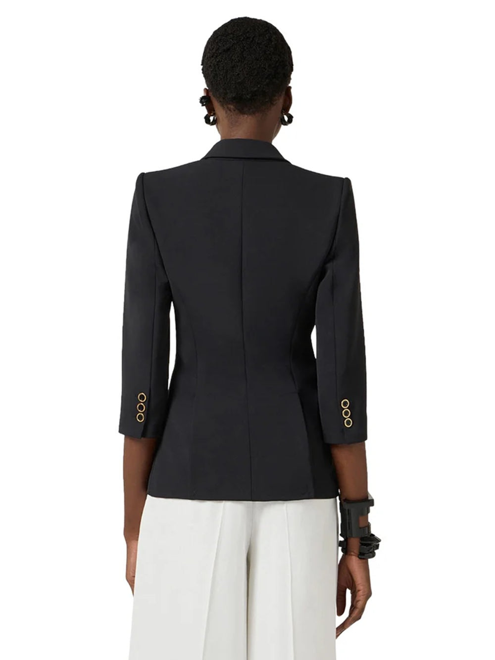 ELISABETTA FRANCHI Giacca Elisabetta Franchi donna GI21561E2110 Nero<BR/> GI21561E2 110