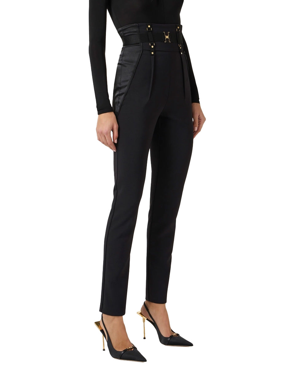 ELISABETTA FRANCHI Pantalone ELISABETTA FRANCHI donna PA18062E2 Nero PA18062E2 110