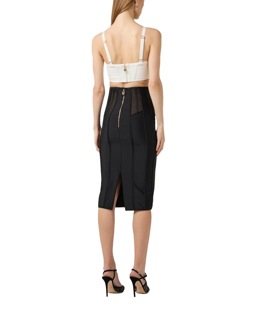 ELISABETTA FRANCHI Top ELISABETTA FRANCHI donna TK82D62E2 Avorio TK82D62E2 360