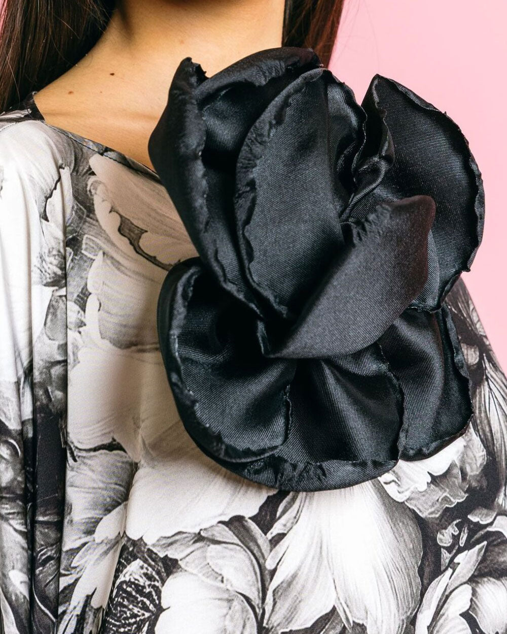 GIADA CURTI Spilla Giada Curti donna F70 nero F70 M50