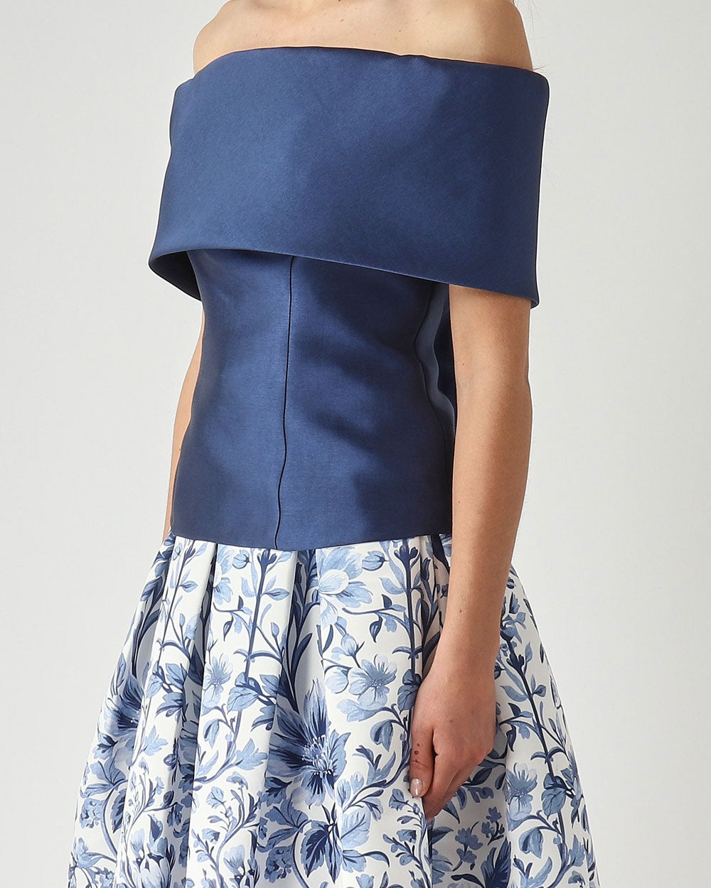GIADA CURTI Top Giada Curti donna TR195M99 blu TR195 M99
