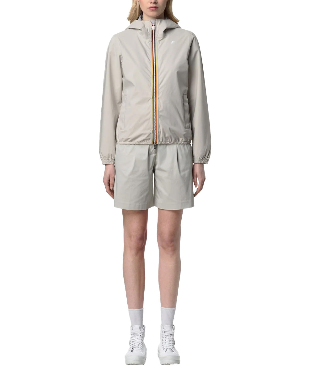 K-WAY Giubbino K-WAY donna K21346W LIL 2.0 STRETCH DOT Beige K21346W 634