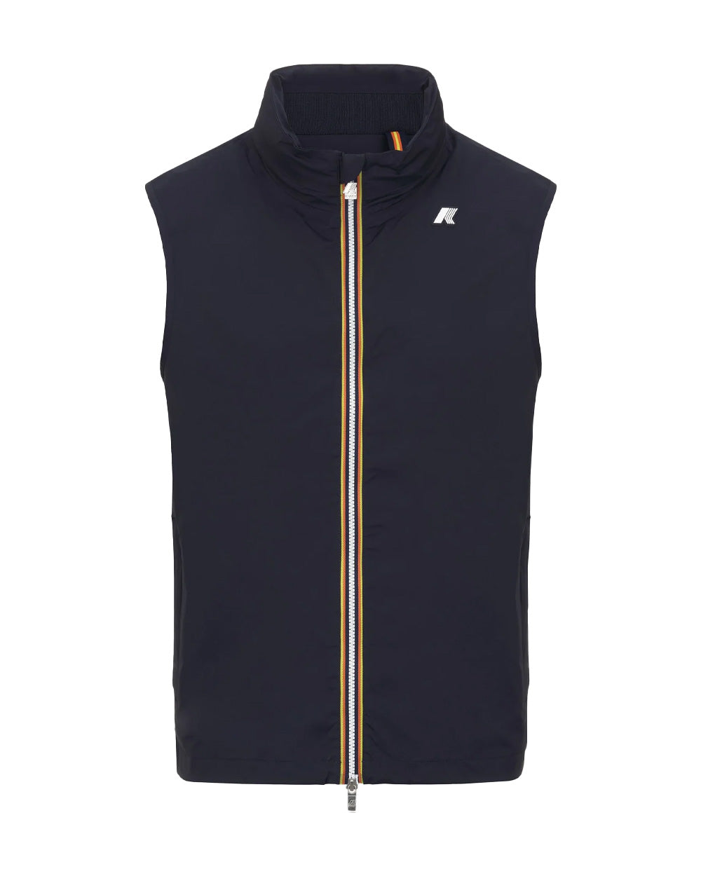 K-WAY Smanicato K-WAY uomo K3123TW VALEN STRETCH NYLON JERSEY Blu antivento impermeabile collo a costine K3123TW K89