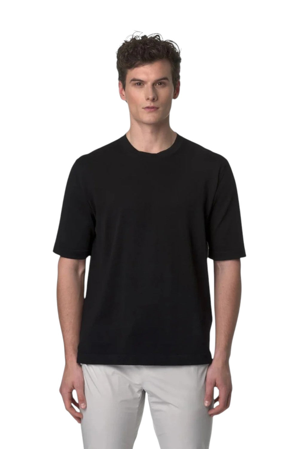 K-WAY T-shirt K-WAY uomo K4126SW USY Nero K4126SW USY