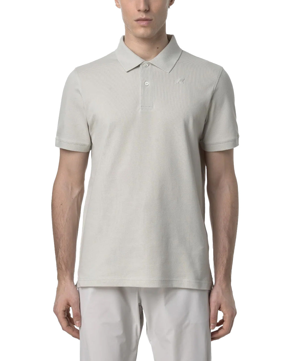 K-WAY Polo K-WAY uomo K5127BW AMEDEE PIQUE SLIM Beige collo bottoni cotone slim K5127BW 634