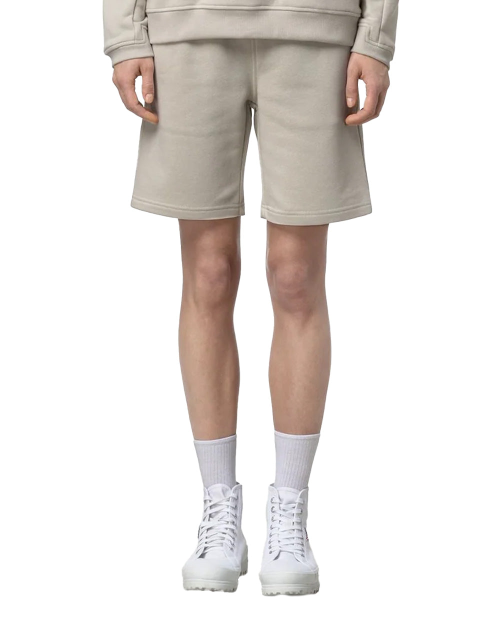 K-WAY Bermuda K-WAY uomo K5138GW CASIMIR POLY COTTON Beige tasche poliestere cotone vstibilità regolare logo<BR/><BR/> K5138GW 634