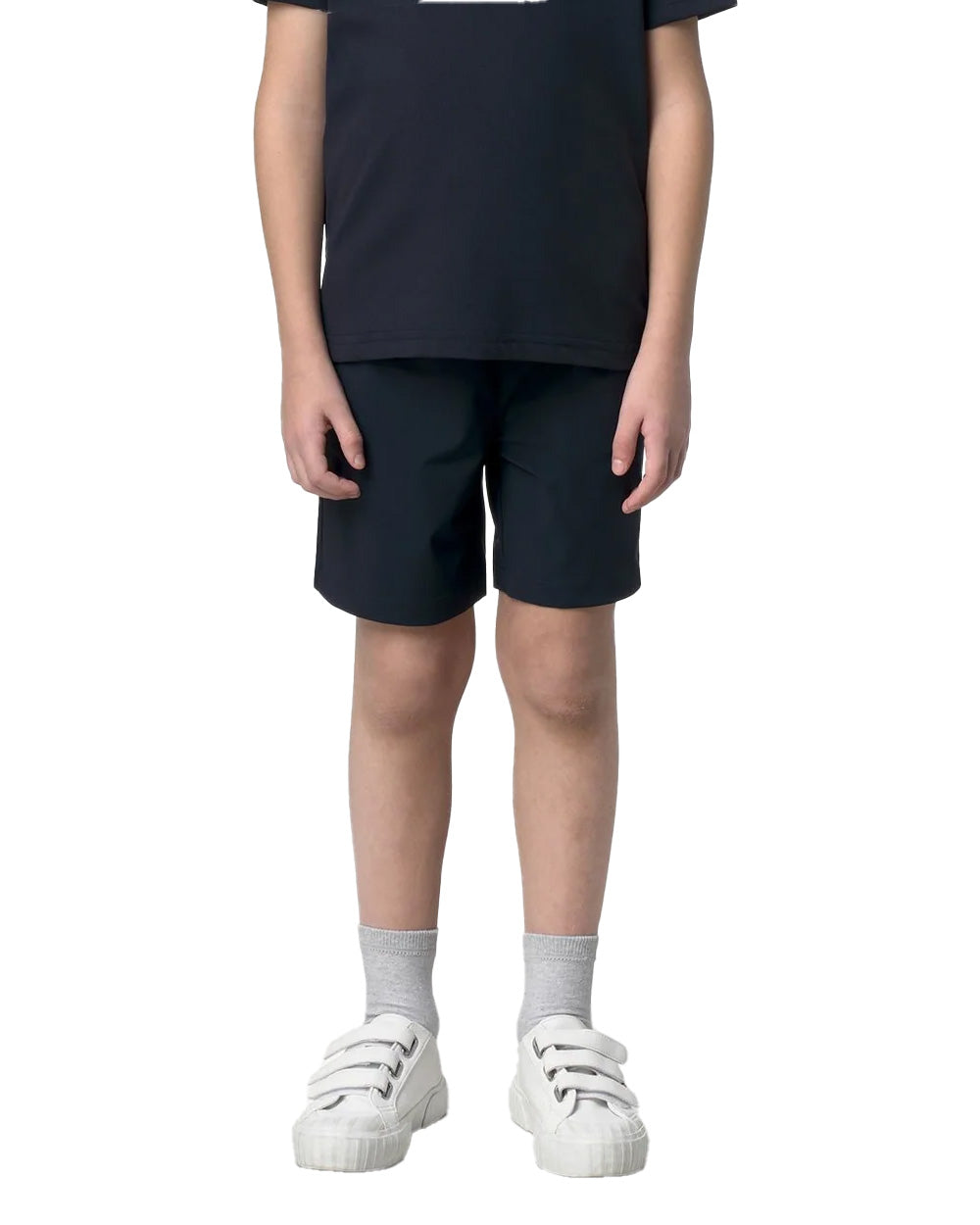 K-WAY Bermuda K-WAY bambino K7152BWR P. NESILIER TRAVEL Blu regolabile coulisse tasche logo K7152BWR K89