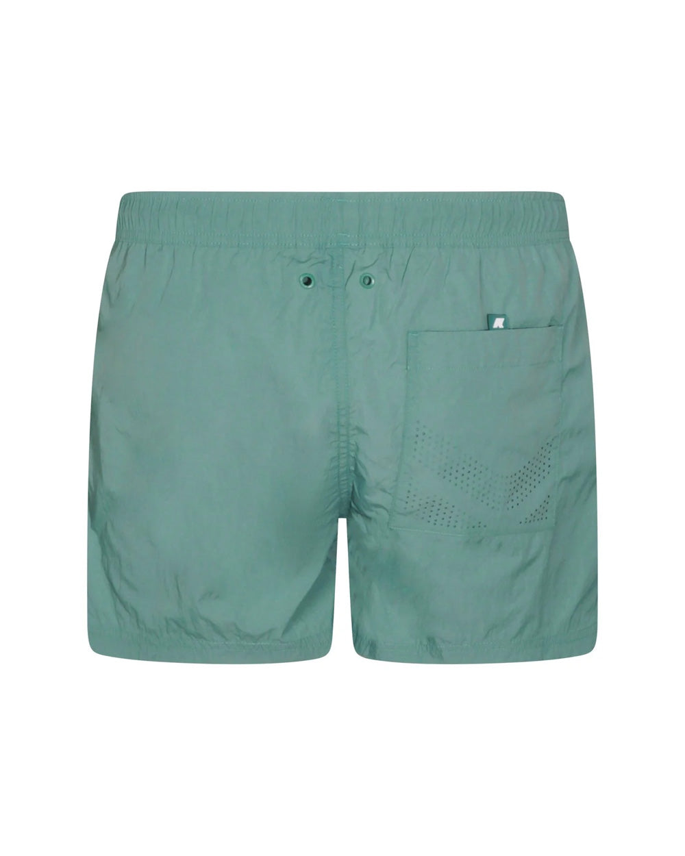 K-WAY Costume K-WAY uomo K8136LW HAZEL BEACH Verde tasche fitting regolare logo bordo vita elastico K8136LW WIC