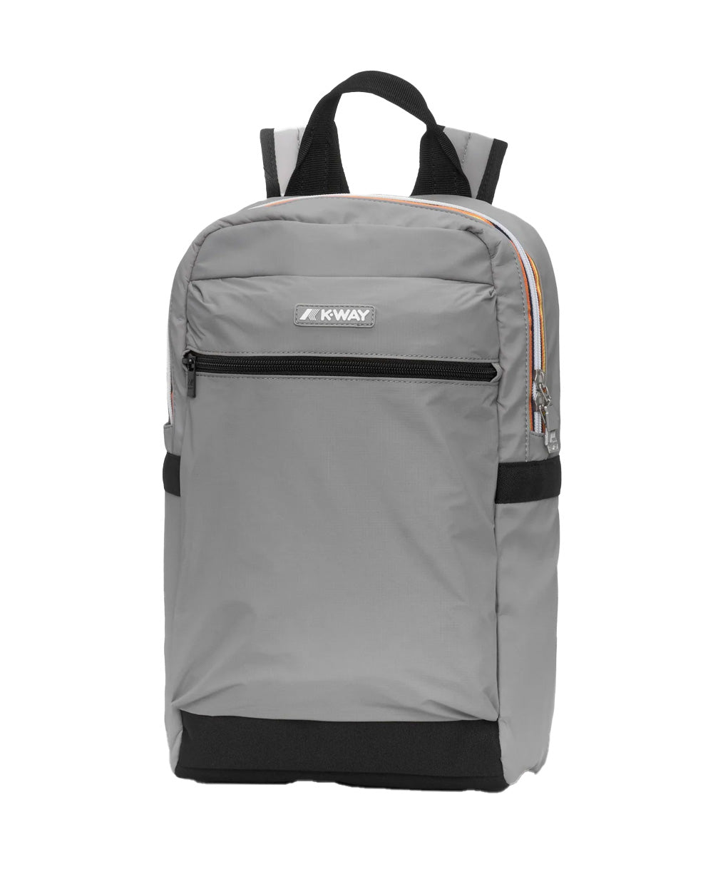 K-WAY Zaino K-WAY unisex K8148CW MID LAON Grigio idroreppellente spallacci tasca logo K8148CW 411