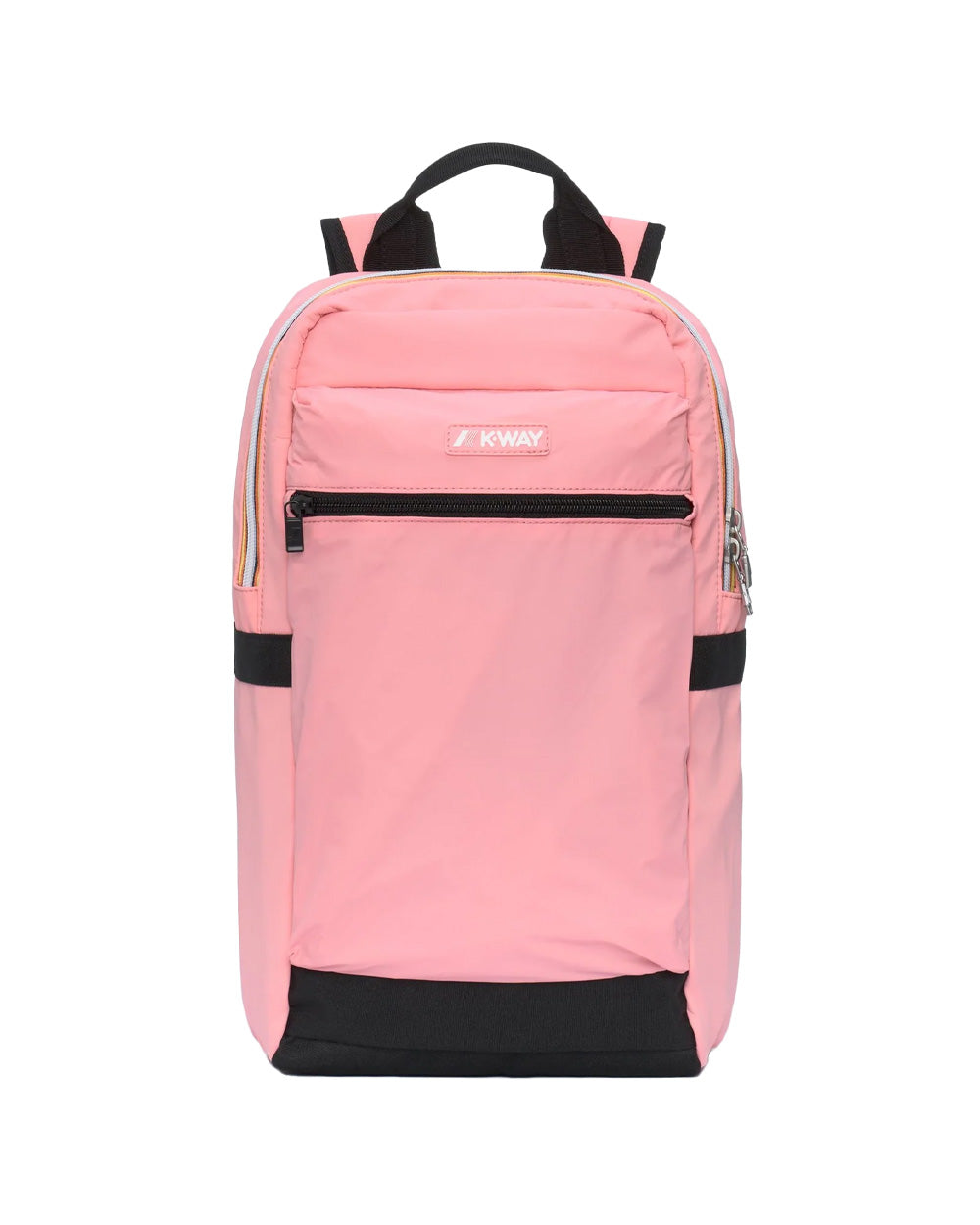K-WAY Zaino K-WAY unisex K8148CW MID LAON Rosa idroreppellente spallacci tasca logo K8148CW Q28