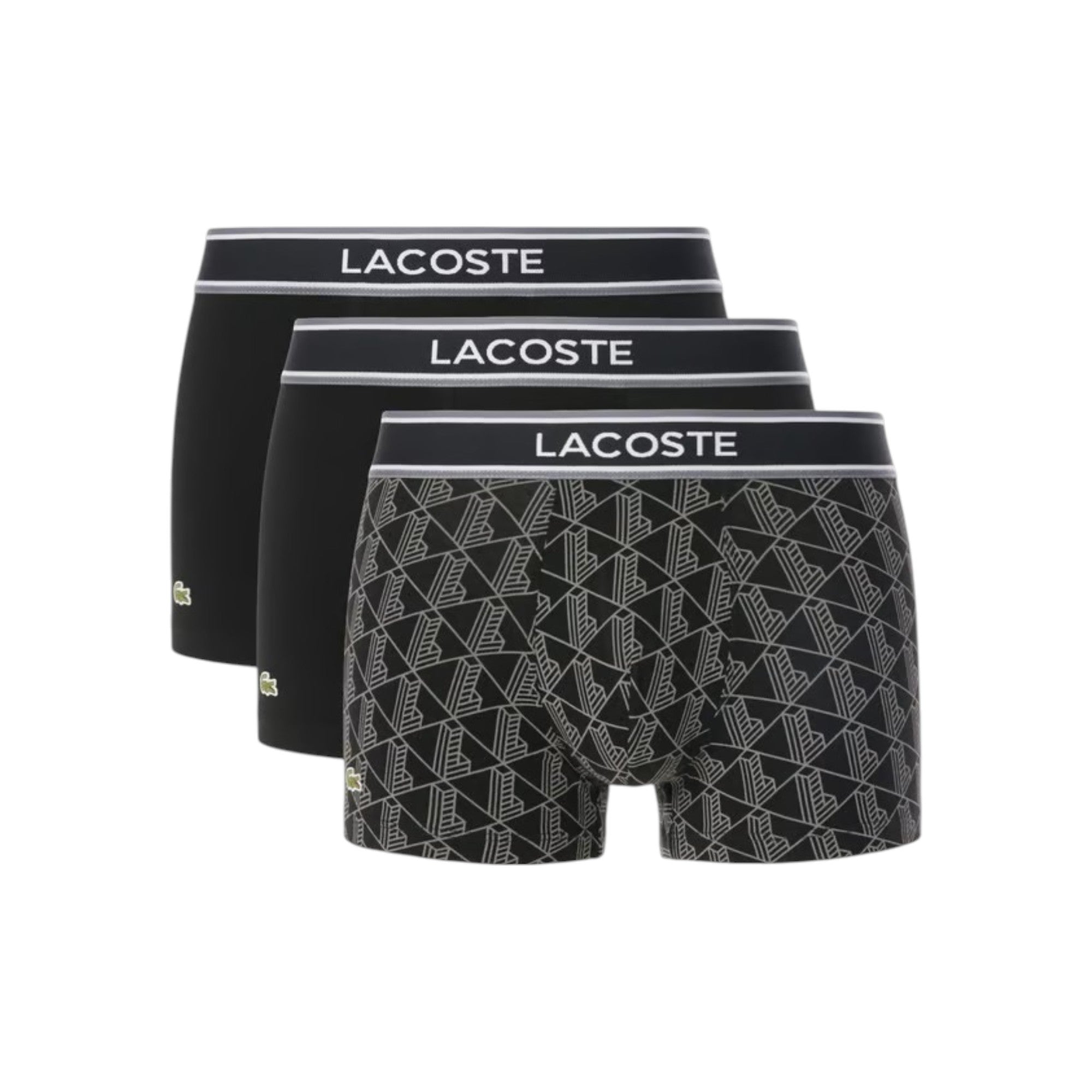 LACOSTE Boxer LACOSTE uomo 5H4970 031 Tripack Nero 5H4970 031
