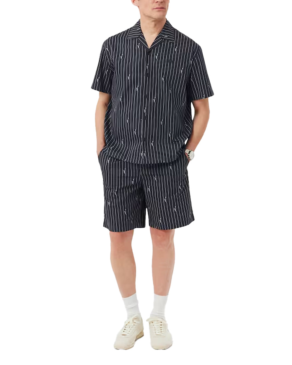 LACOSTE Bermuda LACOSTE uomo GH1964 Nero GH1964 IY8