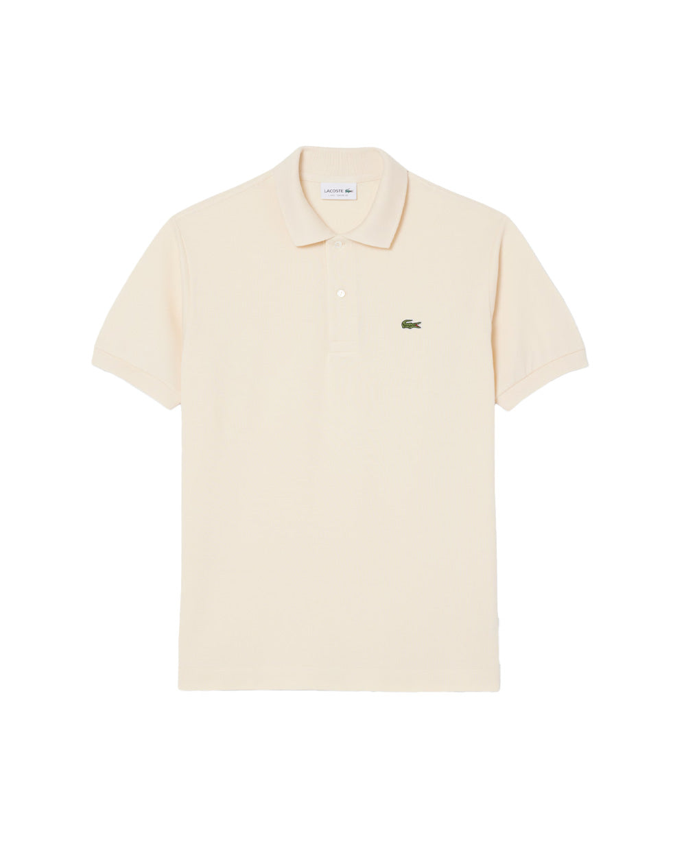LACOSTE Polo LACOSTE uomo L1212 Panna costine taglio classico L1212 056