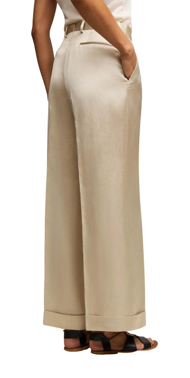 L.B.M. 1911 Pantalone L.B.M. 1911 donna 811064251 1 Karen lucido Beige <BR/> 811064251 1