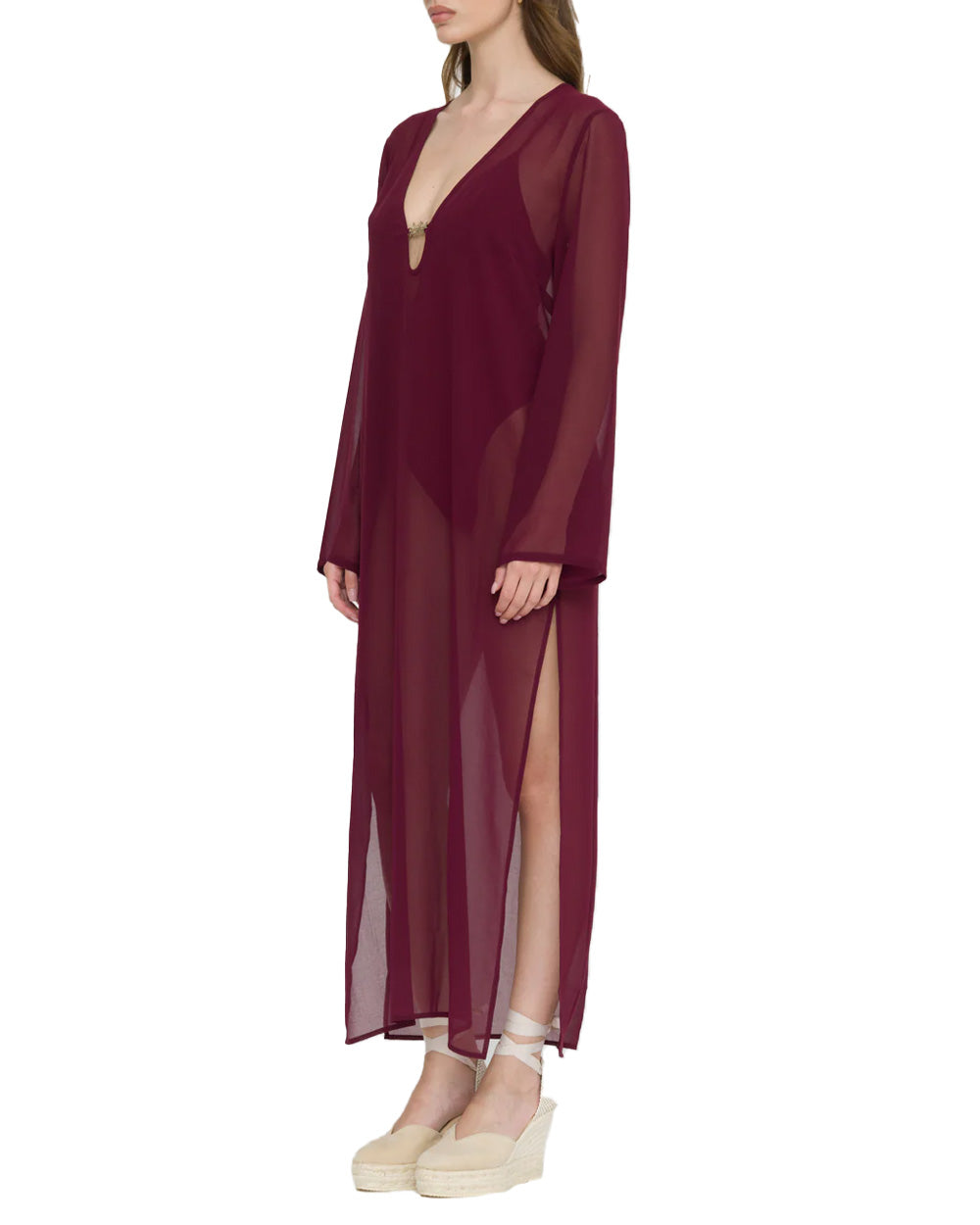 MC2 SAINT BARTH Abito MC2 SAINT BARTH donna AGHATA PLATE AGH000208666L Bordeaux AGH000208666L 45