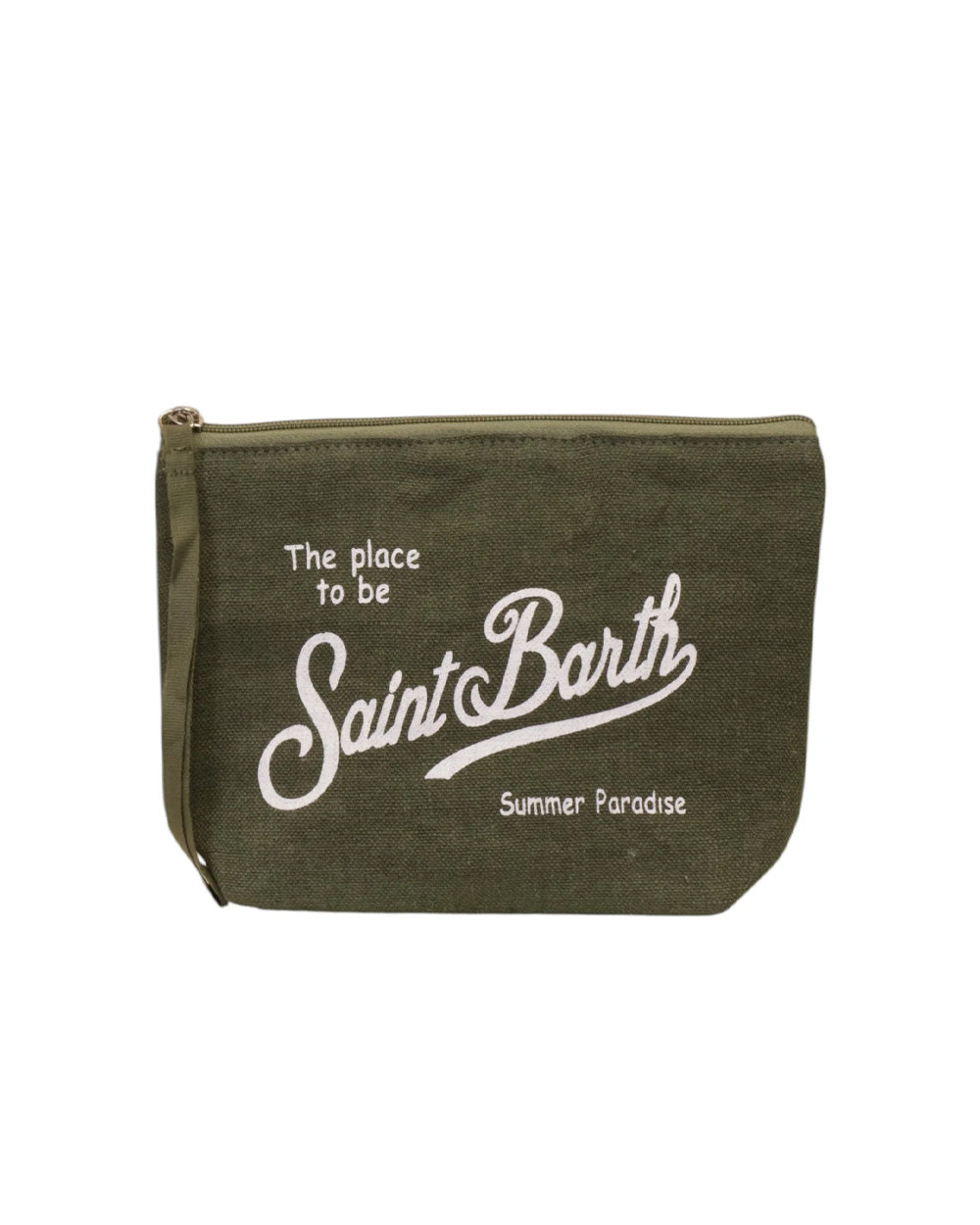 MC2 SAINT BARTH Pochette MC2 SAINT BARTH unisex Aline Linen ALI000400144L Verde ALI000400144L 52