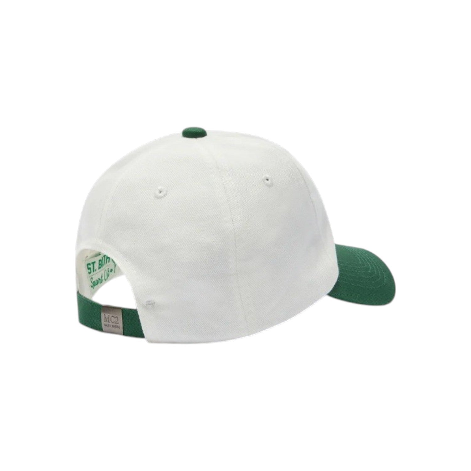 MC2 SAINT BARTH Cappello MC2 SAINT BARTH unisex BAS0007 08169L 1051 Baseball Tennis Team Verde Bianco<BR/> BAS000708169L 1051