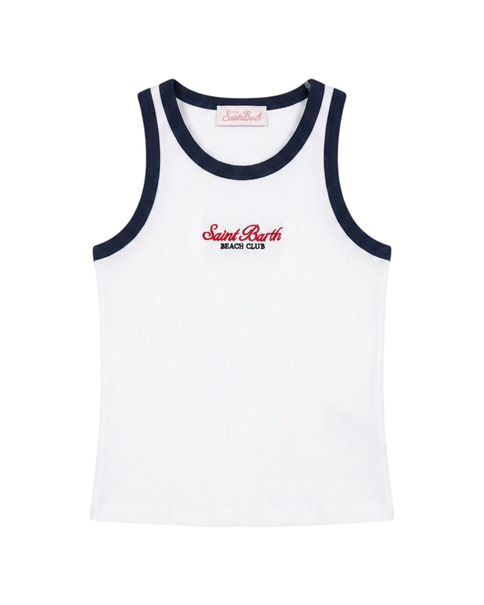 MC2 SAINT BARTH Top MC2 SAINT BARTH bambina BLUE002 04211L 0161 Bianco BLUE00204211L 0161