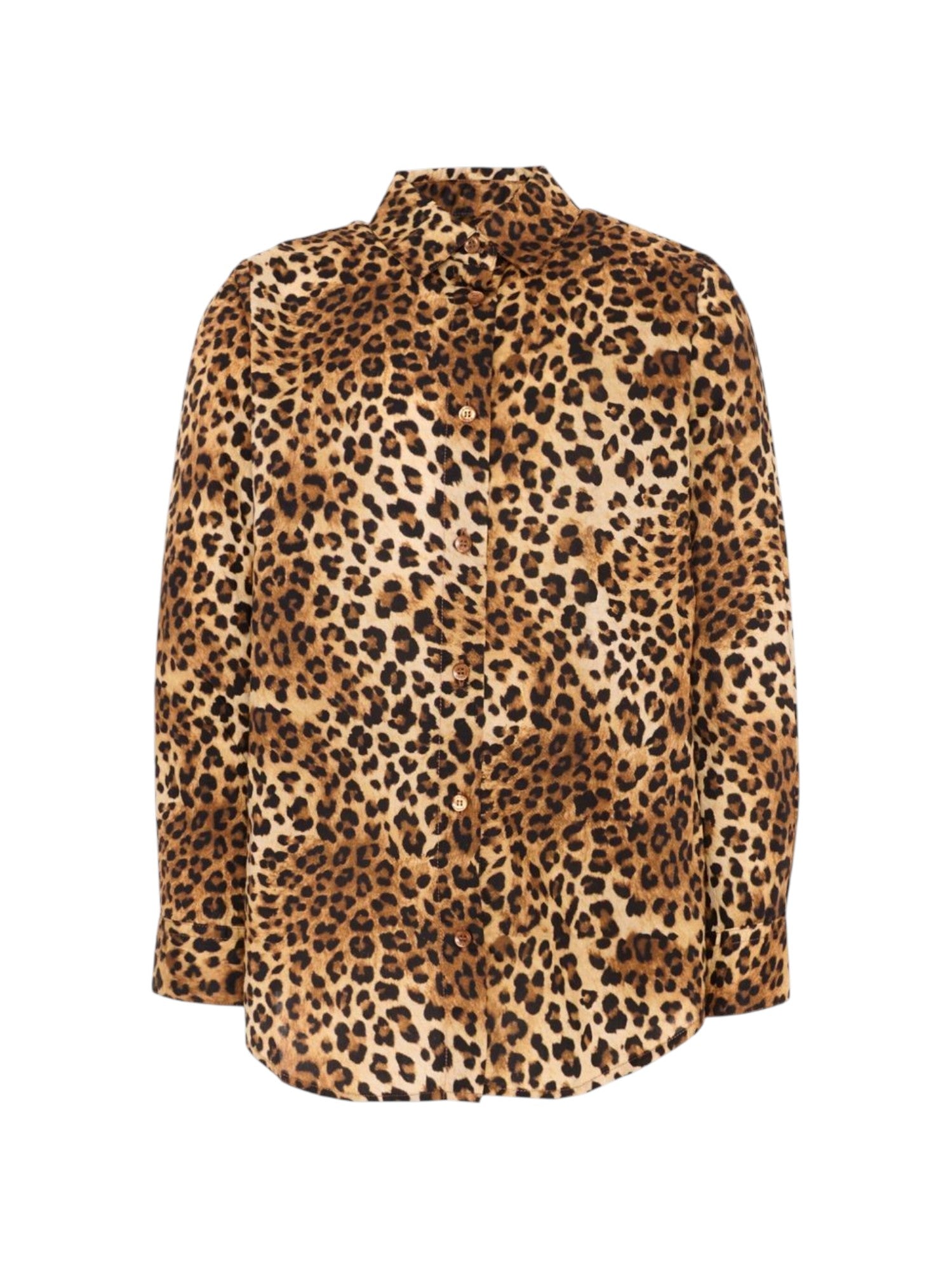MC2 SAINT BARTH Camicia MC2 SAINT BARTH bambina BRIG003 07520L 19 Mini Brigitte Cotton Sand Leopard Sabbia Marrone<BR/> BRIG00307520L 19