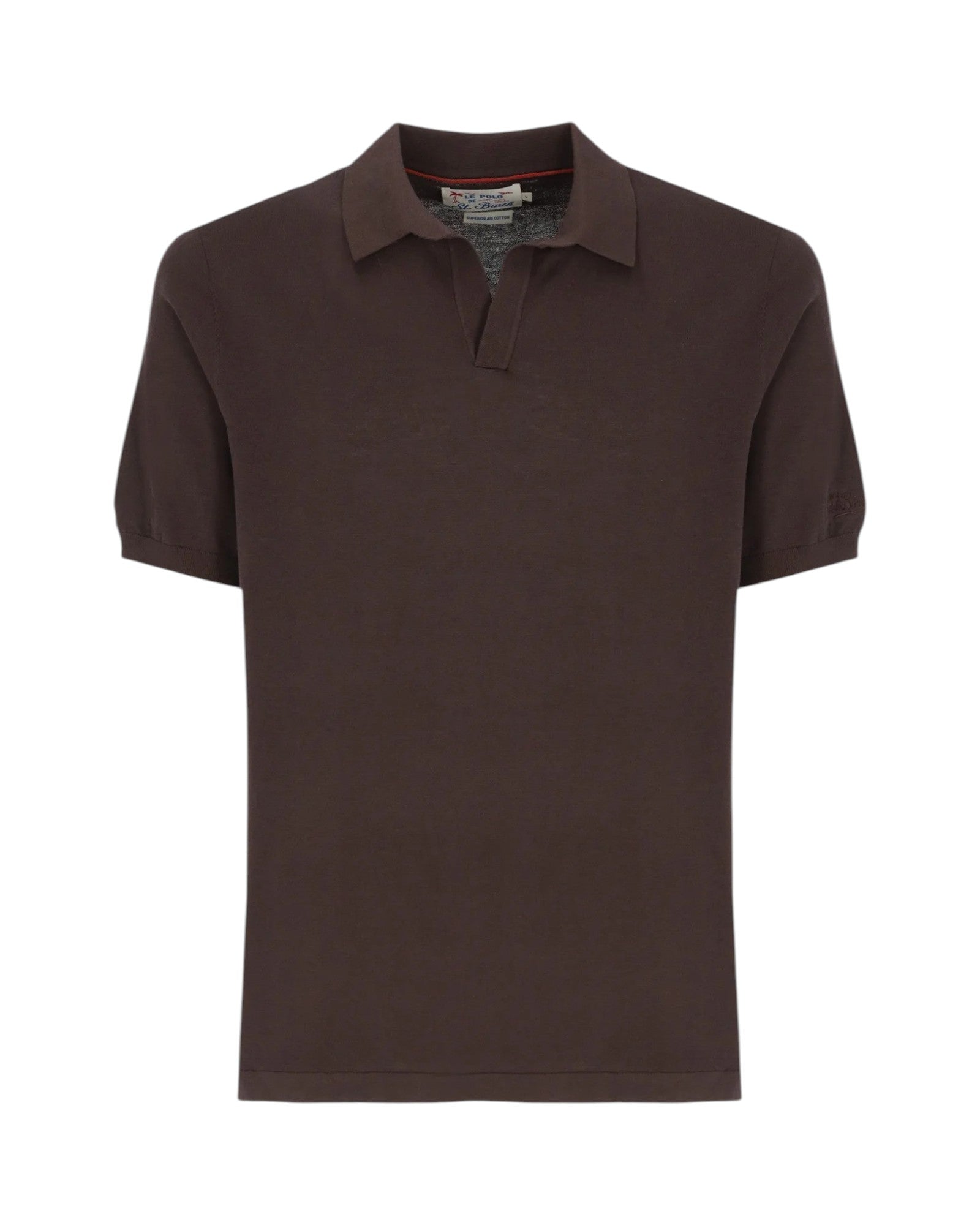 MC2 SAINT BARTH Polo MC2 SAINT BARTH uomo CHS0001 001R7L 52L Marrone CHS0001001R7L 52L