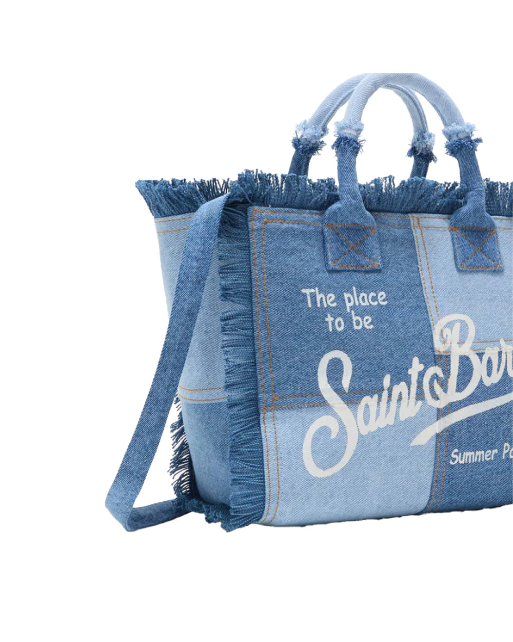MC2 SAINT BARTH Borsa MC2 SAINT BARTH donna COLETTE Denim Patchwork COL000100402L Blu COL000100402L 00