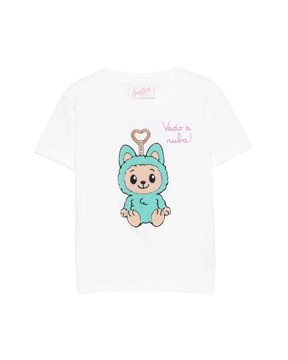 MC2 SAINT BARTH T-shirt MC2 SAINT BARTH bambina ELLY00102132L Bianca ELLY00102132L 01