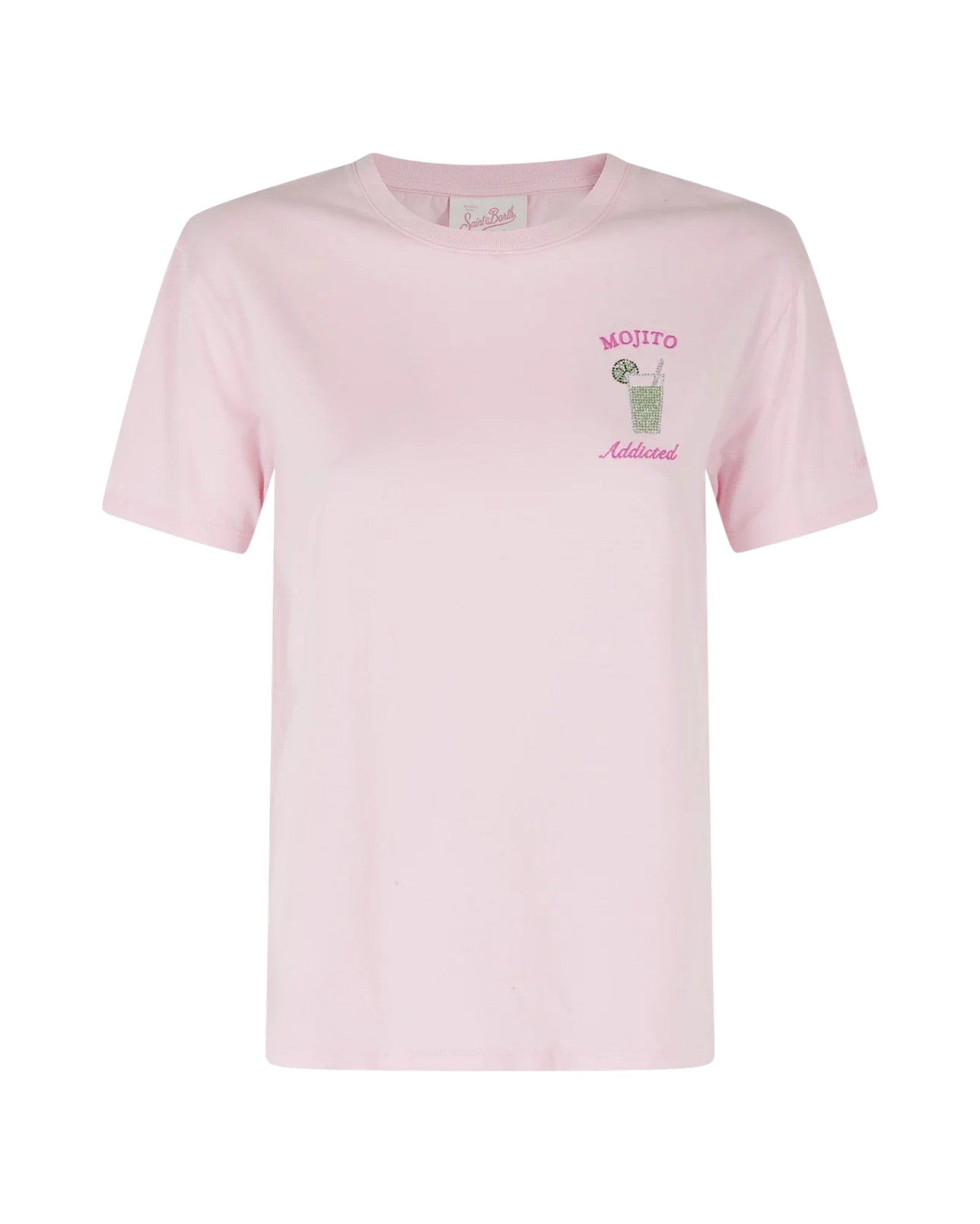 MC2 SAINT BARTH T-shirt MC2 SAINT BARTH donna EMI0001 08537L 20 Emily Mojito Addicted Rosa<BR/> EMI000108537L 20