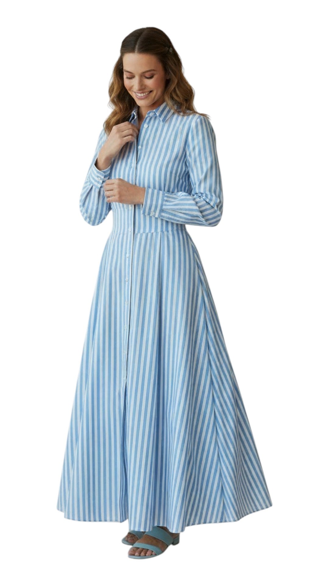 MC2 SAINT BARTH Abito MC2 SAINT BARTH donna GIU0001 01082L 31 Giuni a righe Celeste Bianco<BR/> GIU000101082L 31