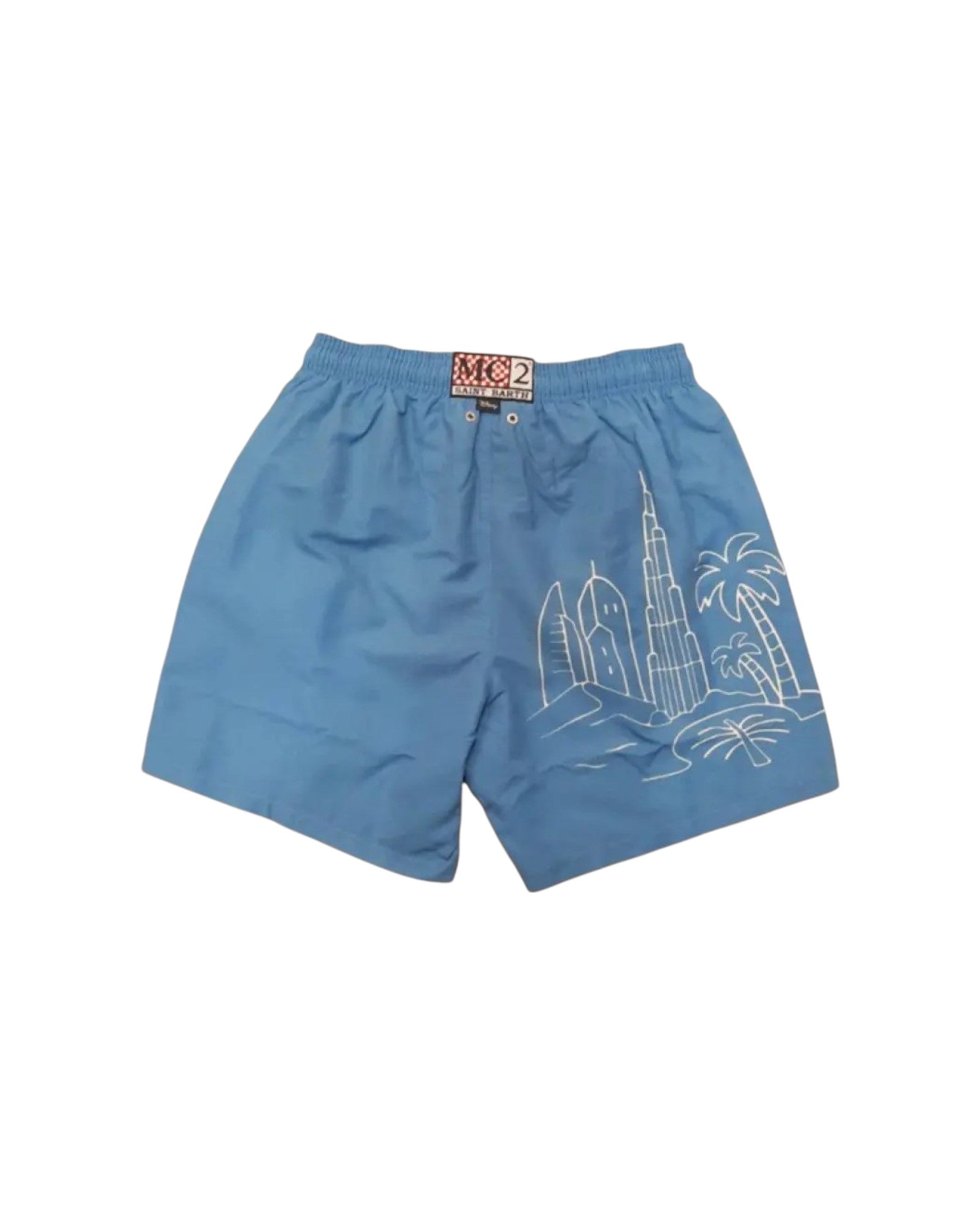 MC2 SAINT BARTH Costume MC2 SAINT BARTH uomo GUS0009 07555L 33 Gustavia in con stampa Scrooge Dubai Disney Azzurro GUS000907555L 33